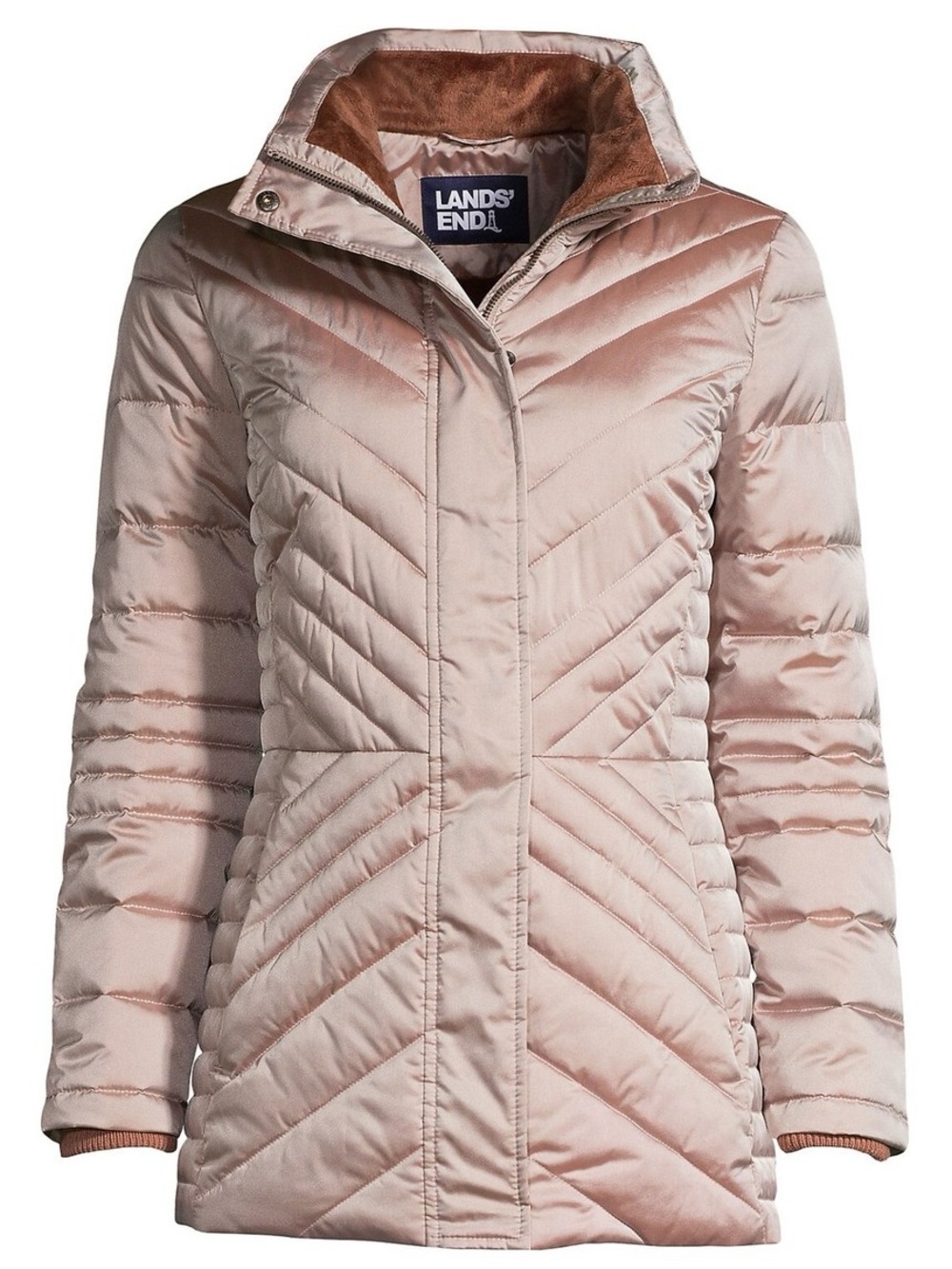 NWT lands end PrimaLoft ThermoPlume Women's Water Resistant Coat